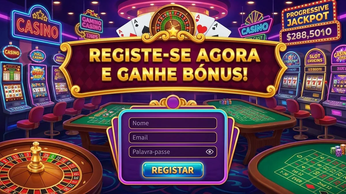 Registo com bónus